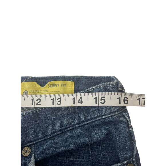 ROXY‎ Size 11 Tall Y2K Low Rise Denim Straight Leg Jeans - Picture 9 of 10